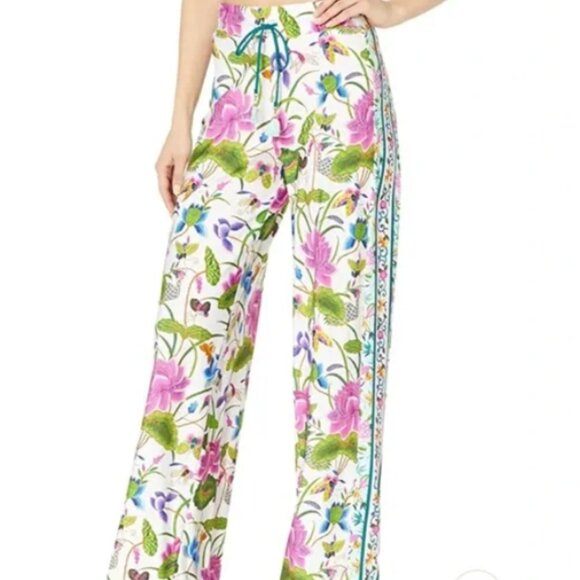 Nanette Lepore Opulent Garden wide-leg pants Size Small NWT - Picture 3 of 10